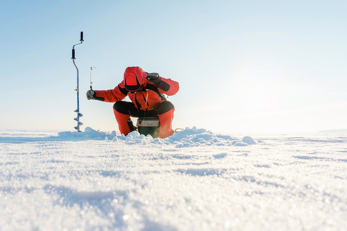 冰上釣魚