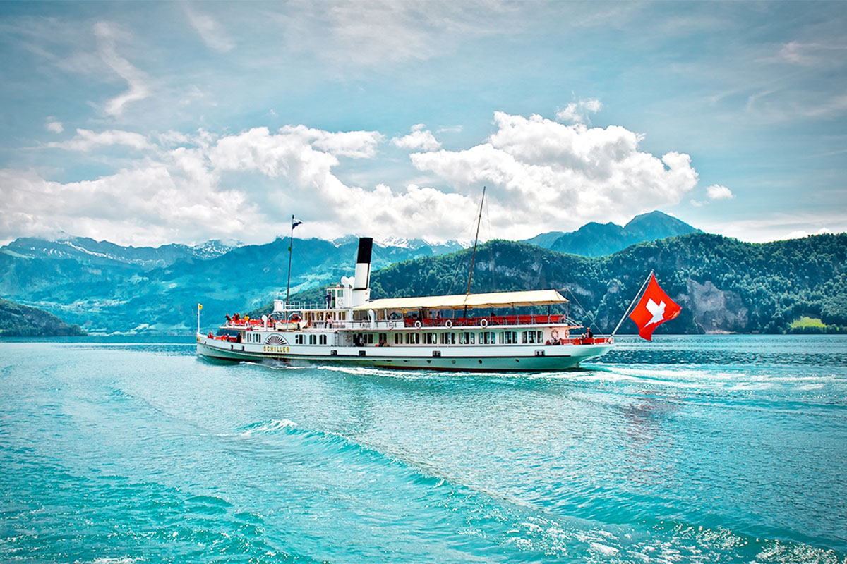 ★瑞士杜恩湖遊船