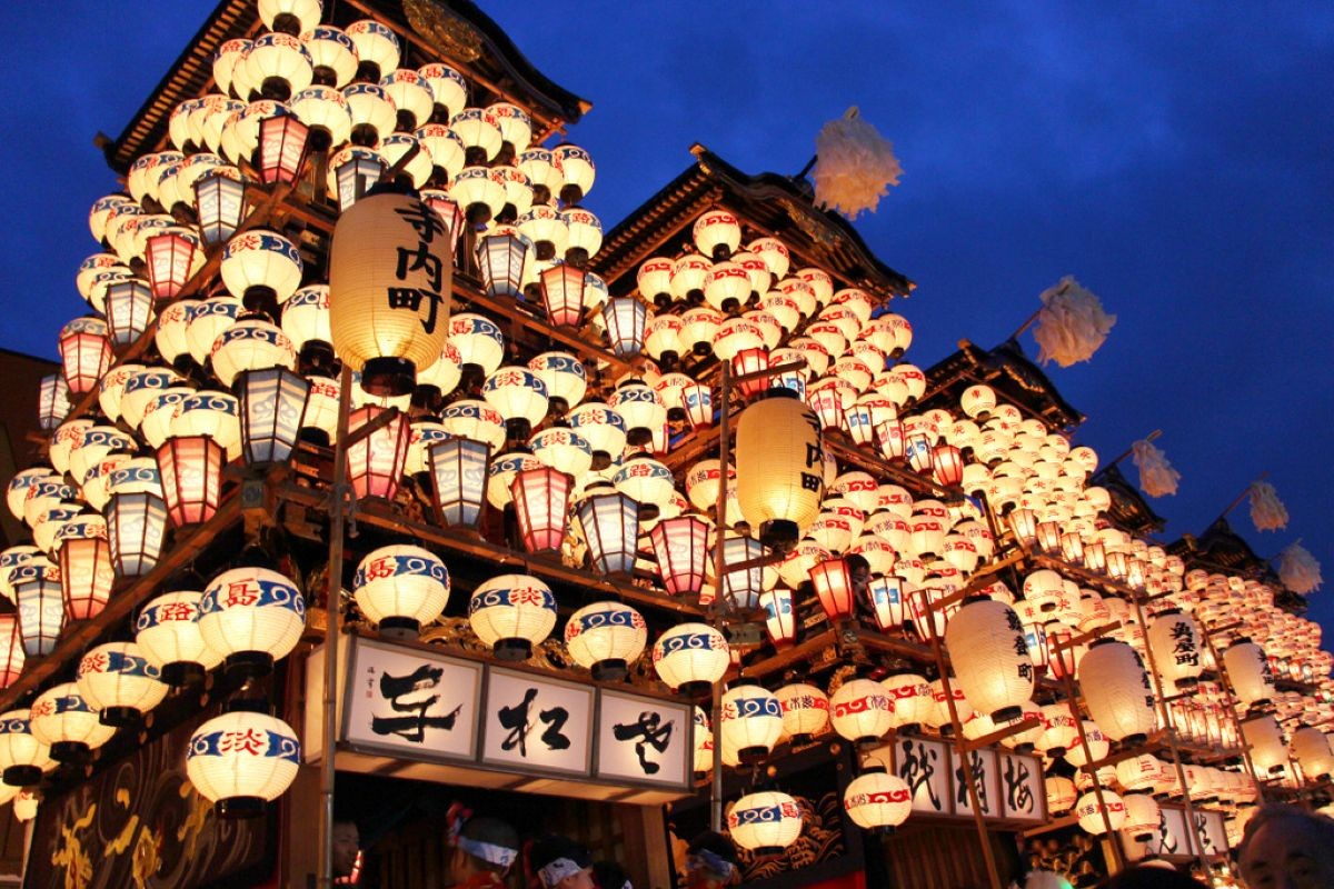夜賞犬山祭