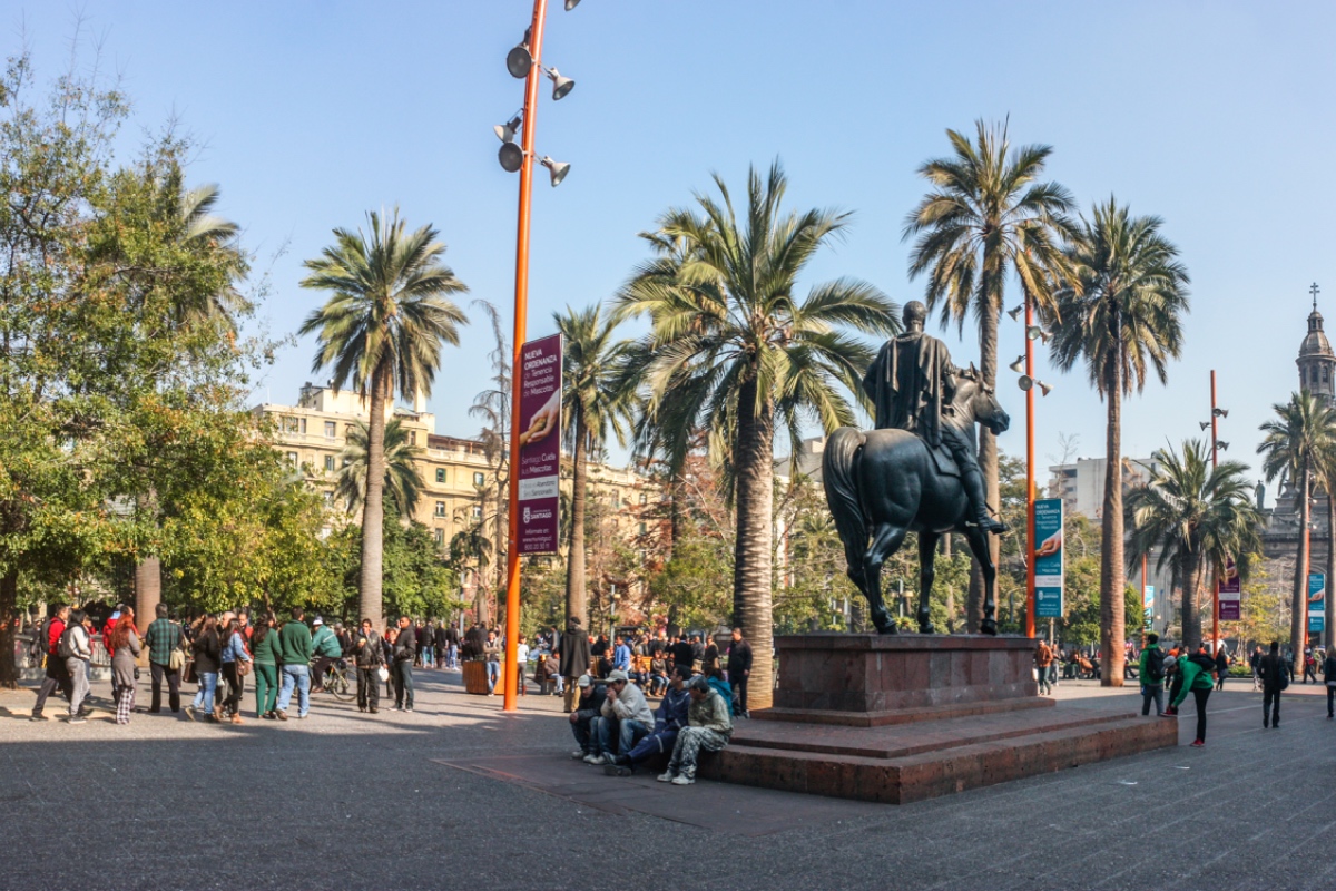 Plaza de armas Santiago de Chile